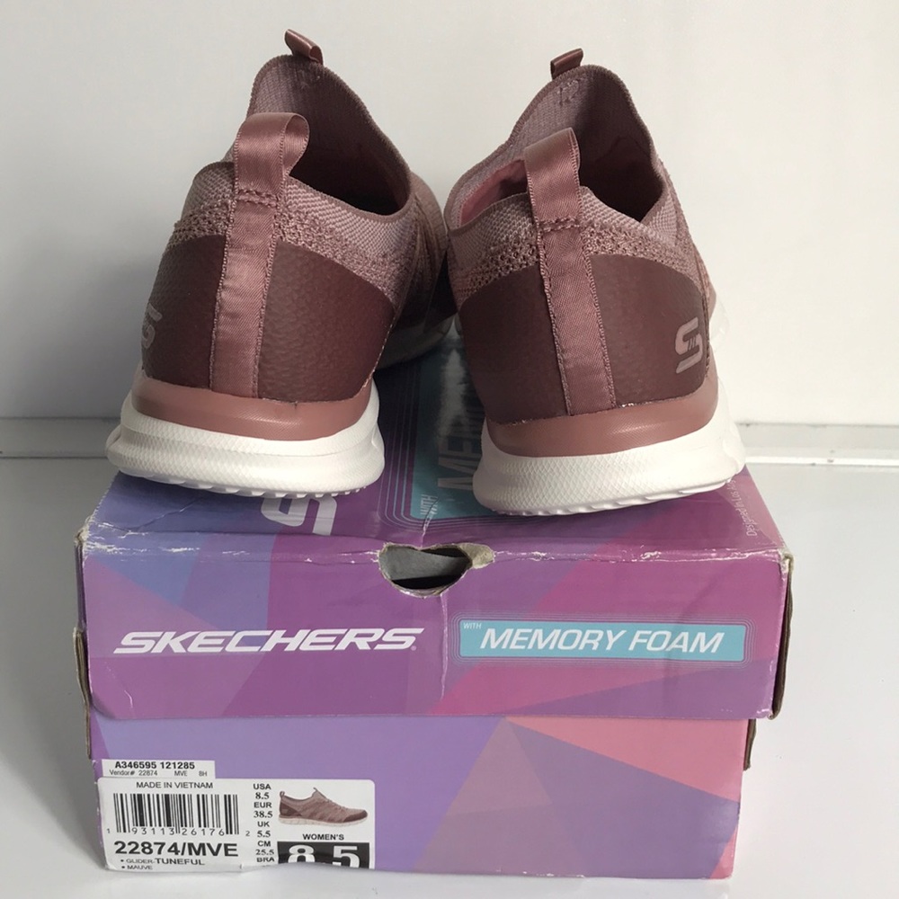 Skechers Glider Tuneful Stretch-Knit Bungees Sneak - Picture 8 of 9